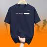 Casual Crew Neck T-Shirt, 100% Cotton Fabric