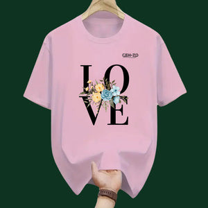 Fashionable Love T-Shirt - Comfortable, Stretchy Cotton